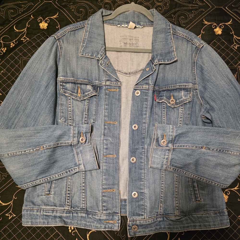 Levi's Light Blue Denim Jacket for Women